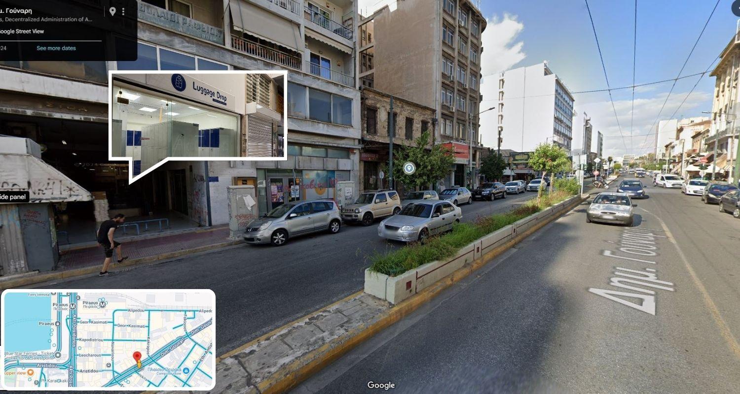 luggage drop piraeus from dimitrioyu